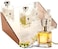 Moosy Life ml31 Rose Gold Perfume Organizer Holder, Display Stand, 3 Tiers, Moonlight Series