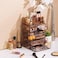 Sorbus Acrylic Cosmetic Makeup And Jewelry Storage Case Display - Spacious Design - Great For Bathroom, Dresser, Vanity And Countertop