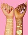Xo, Fetti 30 Bride Tribe Metallic Tattoos, Bachelorette Party Decorations, Bridesmaid Favor + Bride To Be Gold