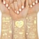 Xo, Fetti 30 Bride Tribe Metallic Tattoos, Bachelorette Party Decorations, Bridesmaid Favor + Bride To Be Gold