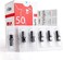 Stigma #10 (9Rl) Bugpin Disposable Tattoo Needle Cartridges With Membrane Safety Cartridges For Tattoo Artists Round Liner 50Pcs Super Value Pack En05-50-1009Rl