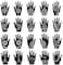 Xmasir Henna Tattoo Stencil Kit/Temporary Tattoo Temples Set Of 20 Sheets, Indian Arabian Tattoo Stickers Mehndi Stencils Body Art Designs For Hands