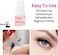 Fadvan Black Individual Cluster Lash Extension Glue, Sensitive Eyelash Adhesive, Long Lasting, No Fume No Irritation, Waterproof, Self Application, For Personal Use