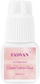 Fadvan Black Individual Cluster Lash Extension Glue, Sensitive Eyelash Adhesive, Long Lasting, No Fume No Irritation, Waterproof, Self Application, For Personal Use