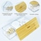Acrylic Qtip Holder Dispenser With Wood Lid, 3 Compartment Cotton Ball Holder, Bathroom Organizer For Q Tip, Cotton Swab And Cotton Pad Holder, Vanity Storage Organization For Countertop And Drawer