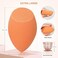 Xl Extra Large Make Up Beauty Sponges Blender-Product Contains: 1X Small(8Cm) 1Xextra Large(11Cm) And 2 Sponge Holder-For Face Body, Blush Cream, Liquid Foundation Powder Application, Ivory