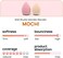 Aoa Studio Collection Makeup Mochi Sponge Set Makeup Blender Latex Free And High-Definition Set Of 6 Makeup Blender For Powder Cream And Liquid Wonder Blender Beauty Cosmetic (6 Count)