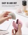 Feryes Silicone Makeup Sponge Holder Unbreakable And Eco-Friendly For Travel Pink