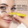 Surgical Tweezers For Ingrown Hair - Precision Sharp Needle Nose Pointed Tweezers For Splinters, Ticks &amp; Glass Removal - Best For Eyebrow Hair, Facial Hair (3 Pack Pointed, Yellow Black And Green)