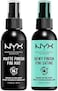 Nyx Professional Makeup Makeup Setting Spray - Matte + Dewy Finish (Pack Of 2), Vegan Formula (Packaging May Vary)