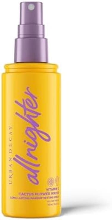 Urban Decay All Nighter Setting Spray Vitamin C, Hydrates And Locks In Makeup For 16 Hours, Fresh, Illuminated Finish, Transfer- And Water-Resistant, 118 ml