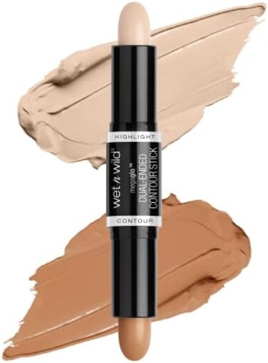 Wet N Wild Megaglo Dual-Ended Contour Stick Medium/Tan, Cruelty-Free