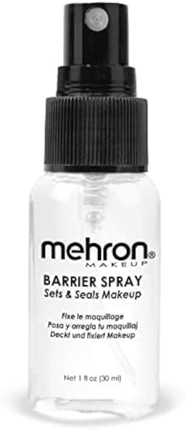 Mehron Makeup Barrier Spray, Setting Spray For Makeup, Makeup Setting Spray For Face 1 Fl Oz (29 ml)