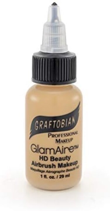 Graftobian Glamaire Airbrush Makeup - High Definition Airbrush Foundation, Professional Formula For Long-Lasting Wear, For Makeup Artists And Beauty Aficionados, Made In USA, Buttermilk