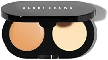 Bobbi Brown New Creamy Concealer Kit - Golden Creamy Concealer + Pale Yellow Sheer Finish Pressed Powder