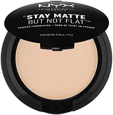 Nyx Professional Makeup Stay Matte But Not Flat Powder Foundation, Natural