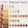 Mineral Fusion Pressed Powder Foundation, Neutral 1 - Fair Skin W/Peachy Undertones, Age Defying Foundation Makeup With Matte Finish, Talc Free Face Powder, Hypoallergenic, Cruelty-Free, 0.32 Oz