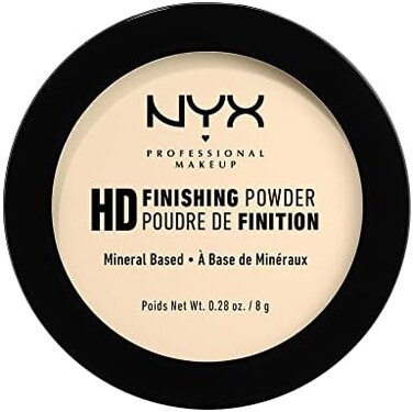 Nyx Professional Makeup High Definition Finishing Powder - 02 Banana, 8 G (Pack Of 1)