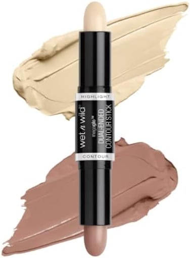 Wet N Wild Highlighters &amp; Contour Light/Medium/Clair/Moyen, 8 Gram