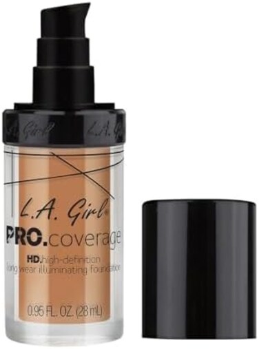 L. A. Girl Pro Coverage Illuminating Foundation Glm648 Soft Honey