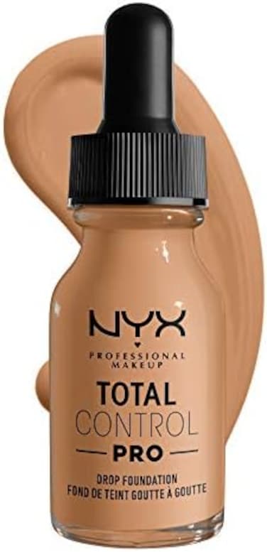 Nyx Professional Makeup Total Control Pro Drop Foundation, Soft Beige 7.5, 13 ml