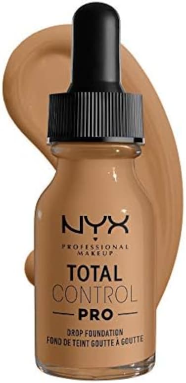 Nyx Professional Makeup Total Control Pro Drop Foundation, Golden 13, 60 Gm