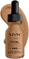 Nyx Professional Makeup Total Control Pro Drop Foundation, Golden 13, 60 Gm