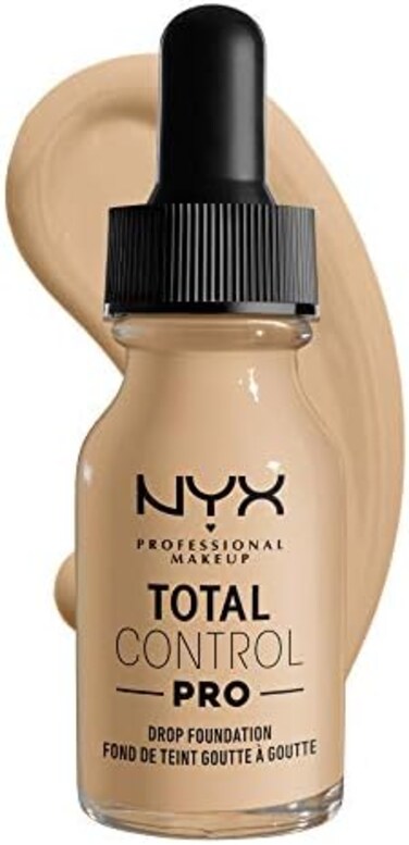 Nyx Professional Makeup Total Control Pro Drop Foundation, Nude 6.5,13 ml