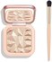 Face Highlighter Palette, Glossy Glitter Highlight Contouring Palette Natural Shiny Contour Makeup Illuminator Concealer Lasting Lightweight, By Ownest Beauty-Sun Glow