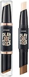 Etude Play 101 Stick Contour Duo #2(21Ad), Creamy Shading And Highlighter Duo For Easy Contouring Makeup, Kbeauty
