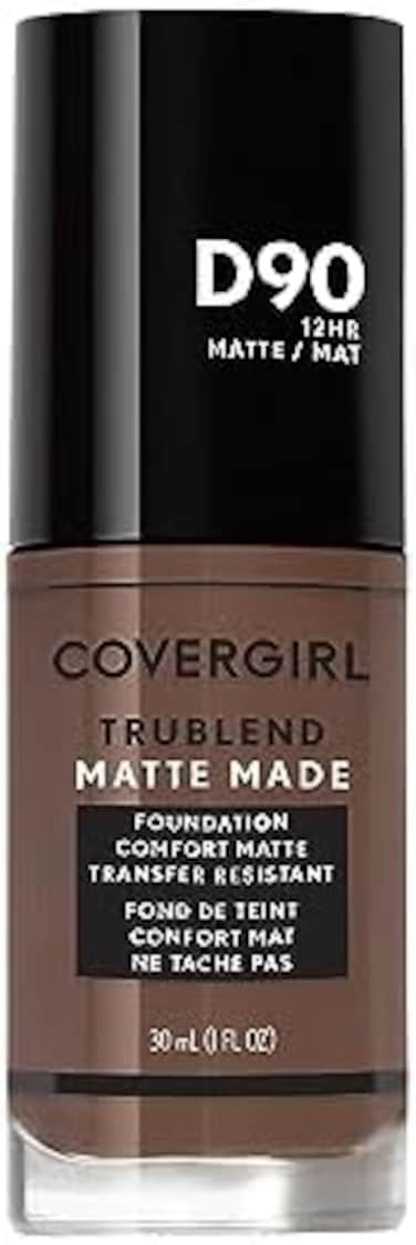 Covergirl Trublend Matte Made Liquid Foundation, D90 Espresso, 1.014 Fl Oz