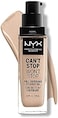 Nyx Professional Makeup Can'T Stop Won'T Stop Foundation, 24H Full Coverage Matte Finish - Alabaster