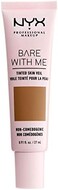 Nyx Professional Makeup Bare With Me Tinted Skin Veil, Lightweight Bb Cream - Cinnamon Mahogany