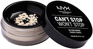 Nyx Professional Makeup Can'T Stop Won'T Stop Setting Powder, Light 01