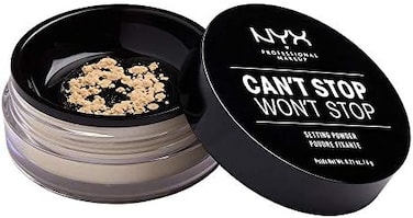 Nyx Professional Makeup Can'T Stop Won'T Stop Setting Powder, Light-Medium 02