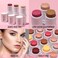Kimuse Multi Stick Trio Face Makeup, Cream Blush Stick For Cheeks &amp; Lips, Contour Stick &amp; Highlighter Makeup Sticks For All Skin