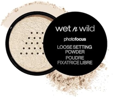 Wet N Wild Loose Setting Powder By Photo Focus Loose Finishing Powder Off-White Translucent