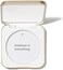 Jane Iredale Refillable Compact, Aluminum Shell &amp; Magnetic Closure, Interior Mirror For On-The-Go Use, Compatible With All Powder Refills, White