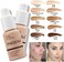 Phoera Matte Liquid Foundation &amp; Full Coverage Concealer, 30ml 24Hr Matte Oil Control (2Pcs- Nude)