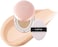 Tirtir Mask Fit All Cover Pink Cushion Foundation, High Coverage, Semi-Matte Finish, Lightweight, Flawless, Corrects Redness, Korean Cushion, Mini (0.15 Oz.), 17C Porcelain