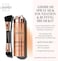 Luminess Silk Airbrush Spray Foundation &amp; Buffing Brush Kit - Light Medium, Unisex, Skin Foundation Concealer