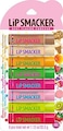 Lip Smacker Original &amp; Best Holiday Flavored Lip Balm Party Pack, Oatmeal Cookie, Vanilla, Mango, Watermelon, Tropical Punch, Cotton Candy, Kiwi, Strawberry, Clear