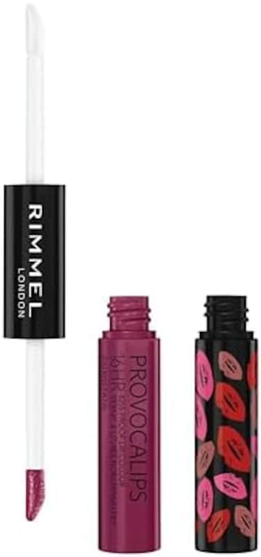 Rimmel Provocalips 16Hr Kissproof Lipstick, Kiss Fatal, 0.14 Fluid Ounce