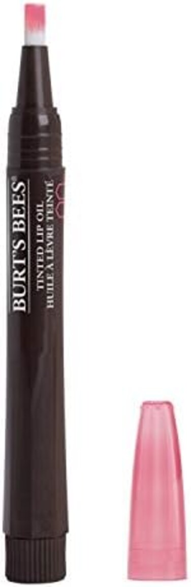 Burt's Bees 100 Percent Natural Moisturising Tinted Lip Oil, 1.1 ml, Showering Sunset