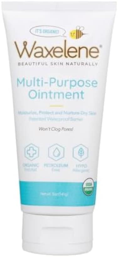 Waxelene Organic Soothing Botanical Jelly, Petroleum Free Ointment, 5 Ounces