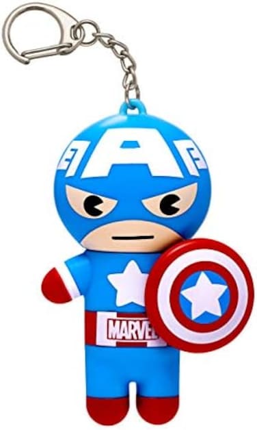 Lip Smacker Marvel, Keychain, Lip Balm For Kids - Captain America
