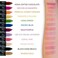 Pack Of 12 Color Changing Aloe Vera Lipstick Set Made In USA (Colors Of Aloha 03)