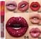 Evpct 6Pcs Matte To Glitter Liquid Lipstick Long Lasting Lip Set Kit,6 Color Diamond Dark Red Pink Purple Mauve Glitter Sparkly Glossy Metallic Shimmer Sparkle Waterproof Lipstick Lip Gloss For Women