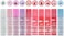 Lip Shiner Roll-On Fruit Lip Gloss By, 6 Piece Assortment Set, 0.25Oz / 7G Each