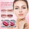 30 Pieces Of Moisturizing Collagen Crystal Lip Mask - Anti-Ageing &amp; Anti Chapped, Reduce Lip Wrinkles, Fade Lip Color, Make Skin Smooth (Pink)